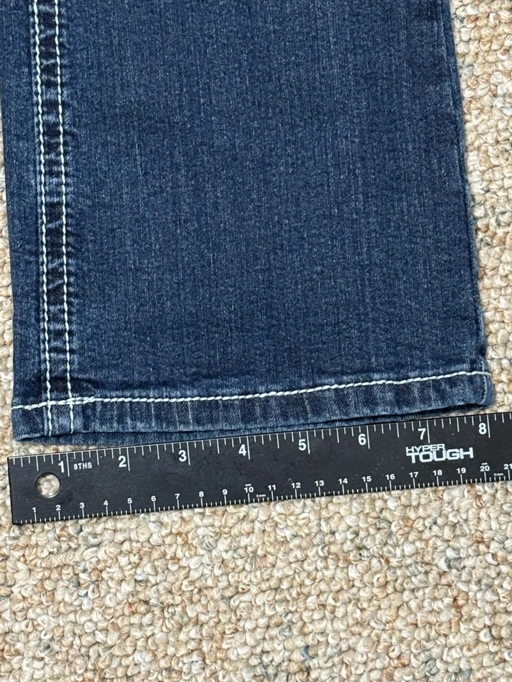 Rue 21 Premiere Denim Skinny Boot Cut Blue Jeans Women's Junior Size 11/12R